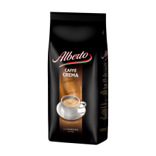 КОФЕ НАТУРАЛЬНЫЙ ЖАРЕНЫЙ В ЗЕРНАХ ALBERTO CAFFE CREMA КОФЕ НАТУРАЛЬНЫЙ ЖАРЕНЫЙ В ЗЕРНАХ ALBERTO CAFFE CREMA