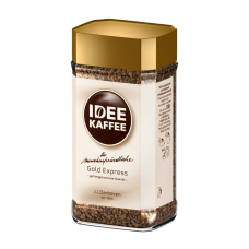 КОФЕ НАТУРАЛЬНЫЙ РАСТВОРИМЫЙ СУБЛИМИРОВАННЫЙ  IDEE KAFFEE GOLD EXPRESS